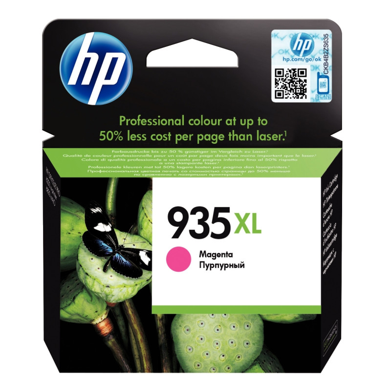 HP 935XL cartouche d'encre magenta grande capacité authentique (C2P25A