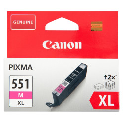Canon 551XL cartouche jet d'encre magenta haute capacité authentique (