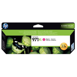HP 971XL cartouche d'encre magenta grande capacité authentique (CN627A