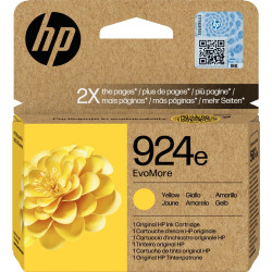 HP 924e cartouche d'encre jaune haute capacité authentique (4K0U9NE)