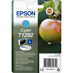 Epson POMME cartouche jet d'encre cyan haute capacité authentique (T12