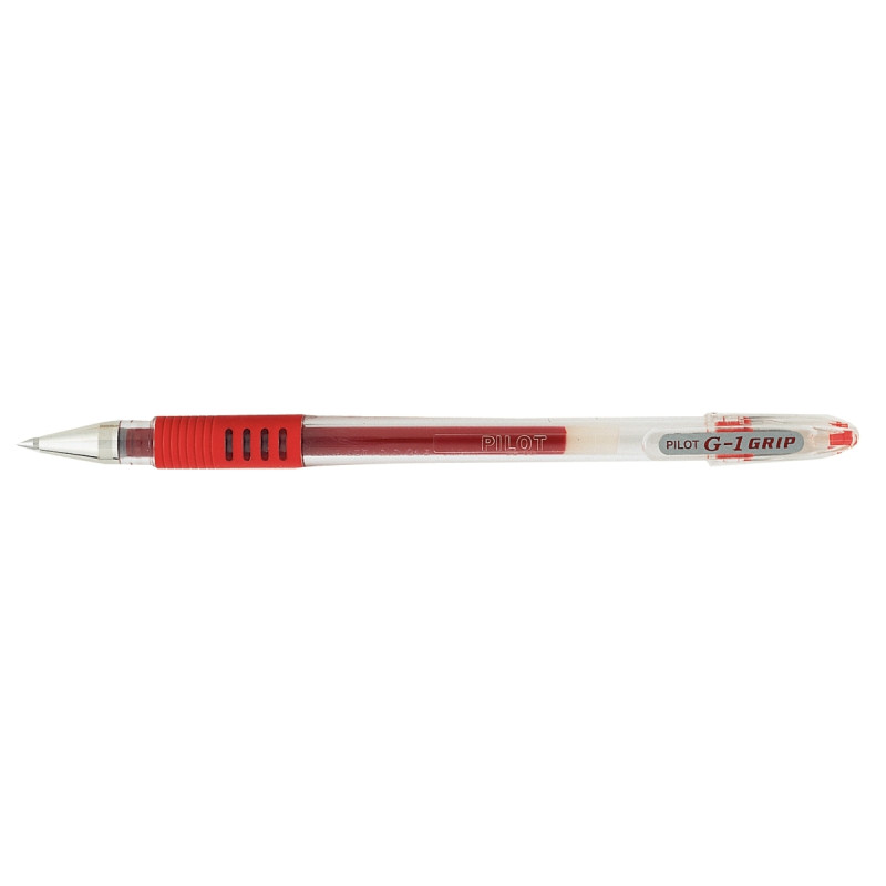 Stylo gel G1 Grip 0,7mm rouge