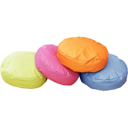 Coussin diamètre 40x10cm orange