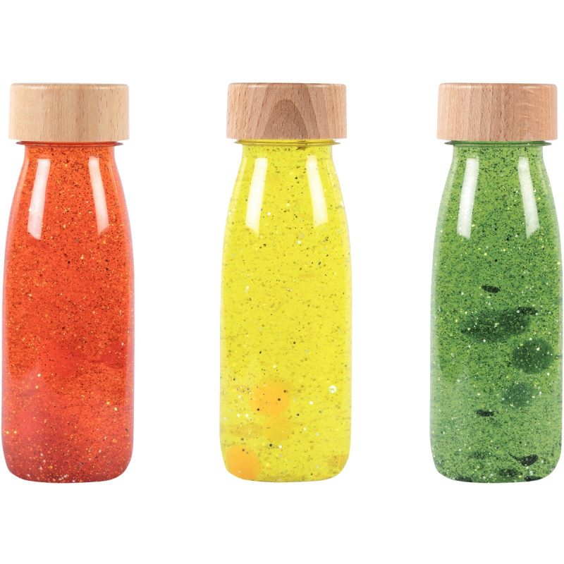 Pack de 3 bouteilles sensorielles PETIT BOUM, crépuscule