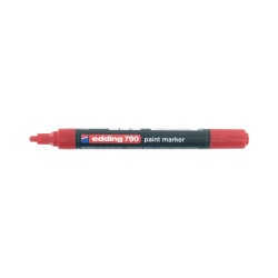 Marqueur peinture permanent E790 pointe ogive rouge