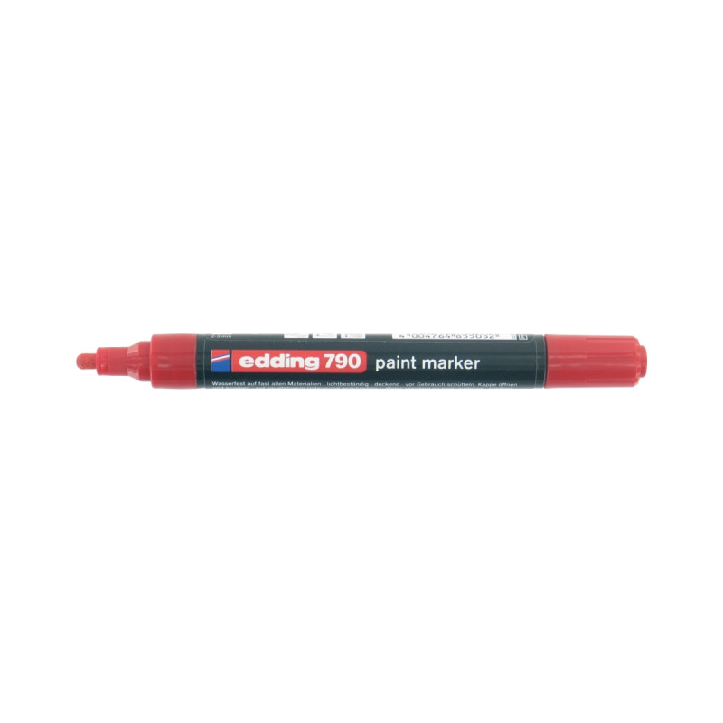 Marqueur peinture permanent E790 pointe ogive rouge