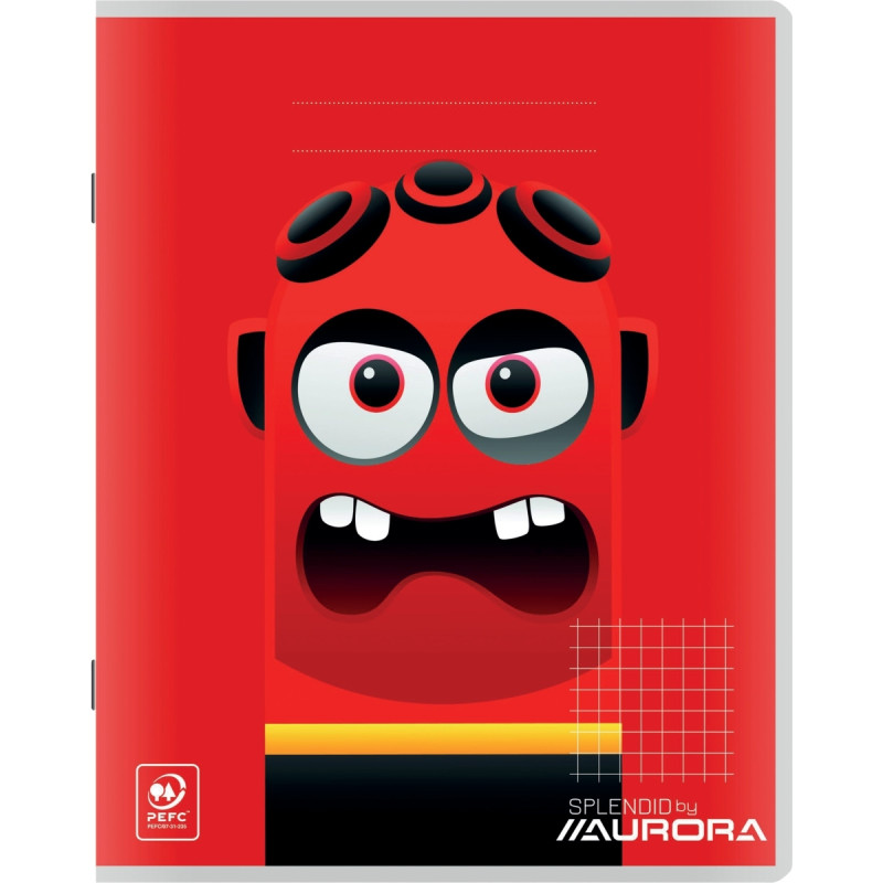 Cahier de brouillon 200 pages 60g, format A5, quadrillé 5x5