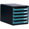 Module 5 tiroirs Bigbox + Skandi Bleu Pacifique