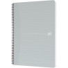 Cahier à reliure intégrale 100 pages MY REC'UP format A4, quadrillé 5x