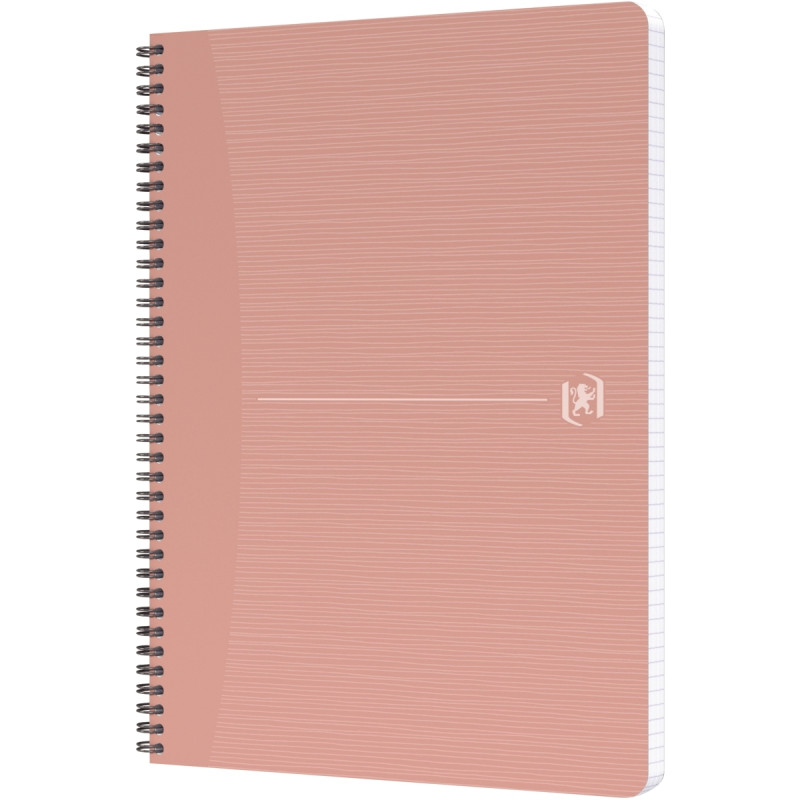 Cahier à reliure intégrale 100 pages MY REC'UP format A4, quadrillé 5x