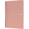 Cahier à reliure intégrale 100 pages MY REC'UP format A4, quadrillé 5x