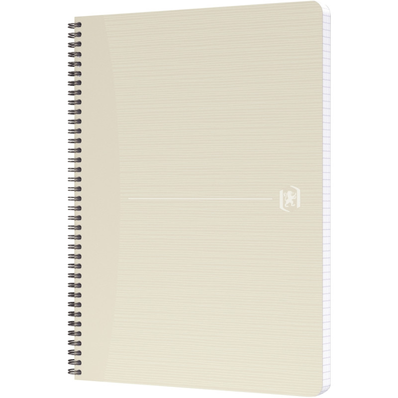 Cahier à reliure intégrale 100 pages MY REC'UP format A4, quadrillé 5x