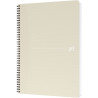 Cahier à reliure intégrale 100 pages MY REC'UP format A4, quadrillé 5x