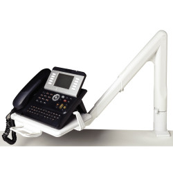 Bras support téléphone télescopique