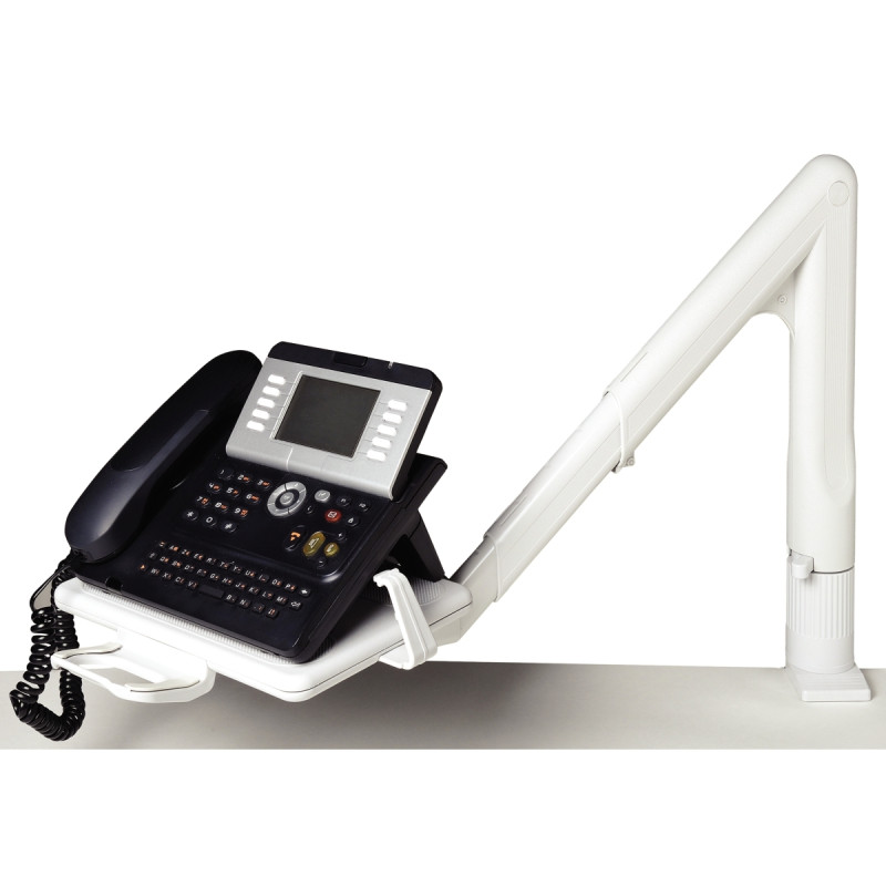 Bras support téléphone télescopique