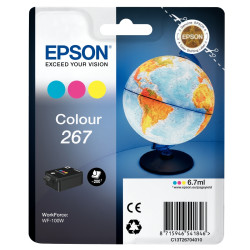 Epson GLOBE / 267 cartouche jet d'encre couleur authentique (T267040)