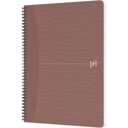 Cahier à reliure intégrale 100 pages MY REC'UP format A4, quadrillé 5x