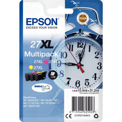 Epson RÉVEIL / 27XL lot 3 cartouches encre cyan, magenta, jaune haute
