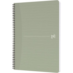 Cahier à reliure intégrale 100 pages MY REC'UP format A4, quadrillé 5x