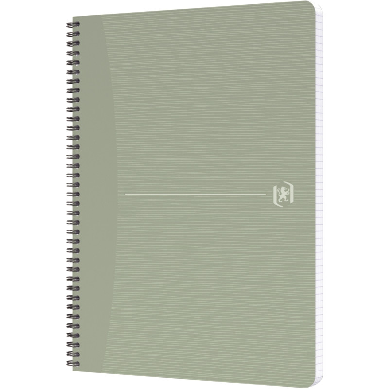 Cahier à reliure intégrale 100 pages MY REC'UP format A4, quadrillé 5x