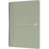 Cahier à reliure intégrale 100 pages MY REC'UP format A4, quadrillé 5x
