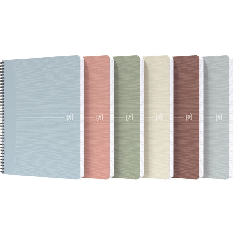 Cahier à reliure intégrale 180 pages MY REC'UP format A4, quadrillé 5x