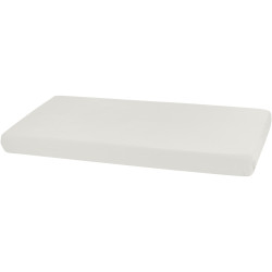 Drap housse 120x60cm blanc