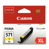 Canon 571XL cartouche jet d'encre jaune haute capacité authentique (CL