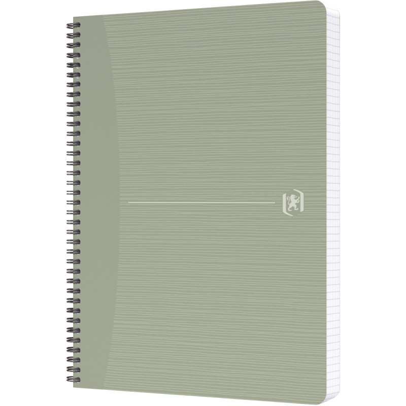 Cahier à reliure intégrale 180 pages MY REC'UP format A4, quadrillé 5x