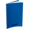 Piqûre 60 pages CONQUERANT, 24x32 cm, seyès, couv PP bleu