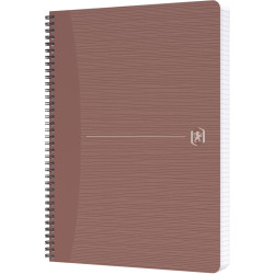 Cahier à reliure intégrale 180 pages MY REC'UP format A4, quadrillé 5x