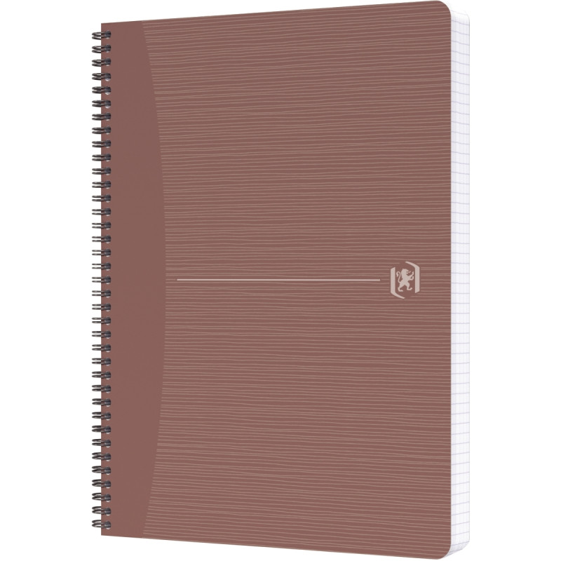 Cahier à reliure intégrale 180 pages MY REC'UP format A4, quadrillé 5x