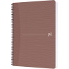 Cahier à reliure intégrale 180 pages MY REC'UP format A4, quadrillé 5x