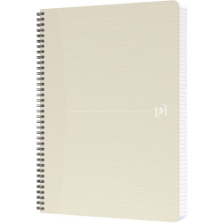Cahier à reliure intégrale 180 pages MY REC'UP format A4, quadrillé 5x