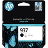 HP 937 cartouche d'encre noir authentique (4S6W5NE)