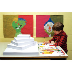 Paquet de 250 feuilles à dessin 160g format A4 blanc