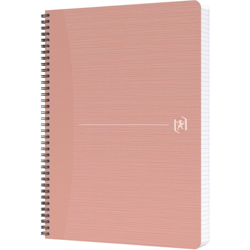 Cahier à reliure intégrale 180 pages MY REC'UP format A4, quadrillé 5x