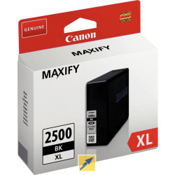 Canon 2500XL cartouche jet d'encre noire haute capacité authentique (P