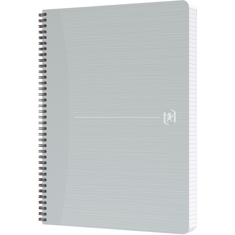 Cahier à reliure intégrale 180 pages MY REC'UP format A4, quadrillé 5x