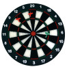 Cible de jeu diamètre 40cm avec 6 fléchettes en PVC