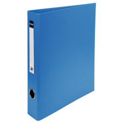 Classeur rigide rembordé PVC, 4 anneaux en D, format A4+, dos 7 cm, bl