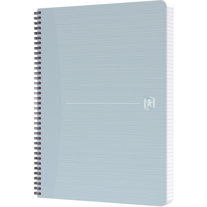Cahier à reliure intégrale 180 pages MY REC'UP format A4, quadrillé 5x