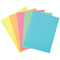 Paquet de 100 chemises 1 rabat SUPER 160g, format 24x32 cm, coloris pa