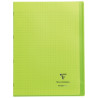 Piqûre 96 pages KOVERBOOK, format A4, seyès 90g, couverture polypropyl