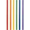 Lot de 6 frites en mousse longueur 160cm