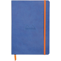 Carnet 160 pages RHODIARAMA format A5, 5x5, couverture souple en simil