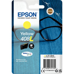 Epson LUNETTES / 408XL cartouche jet d'encre jaune haute capacité auth
