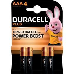 Blister 4 piles 1.5V PLUS POWERBOOST AAA / LR03 / MN2400