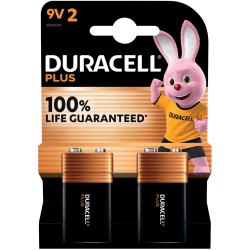 Blister 2 piles 9V 6LR61 Plus