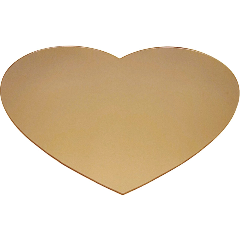 Lot de 10 miroirs coeur 9.50cm